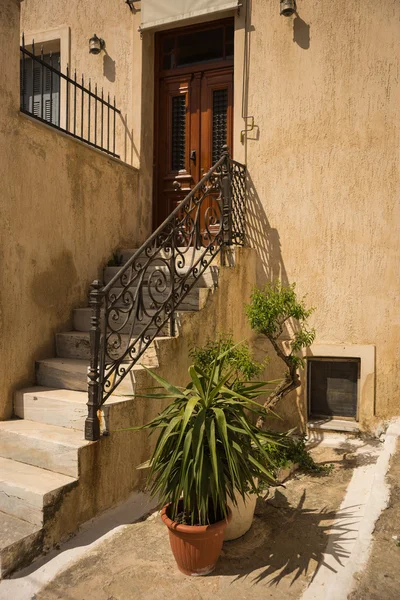 View of Kea streets in Cyclades — Stock Photo, Image