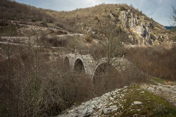 Kologeriko old stone bridge — Stock Photo, Image