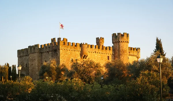 Castelo em Aguijuelas em Cáceres — Fotografia de Stock