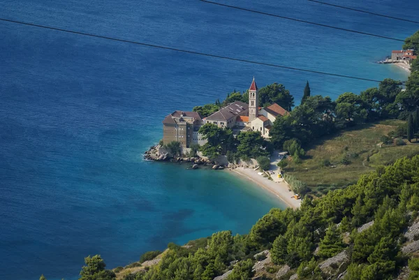 Zeegezicht te Bol, Kroatië — Stockfoto