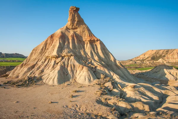 Bardenas reais em navarra — Fotografia de Stock