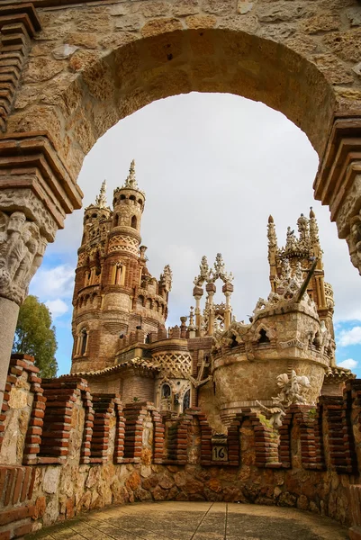 Château de pierre insolite en Andalousie — Photo