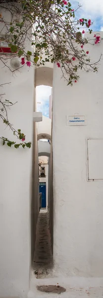 Vue des rues de Mykonos — Photo