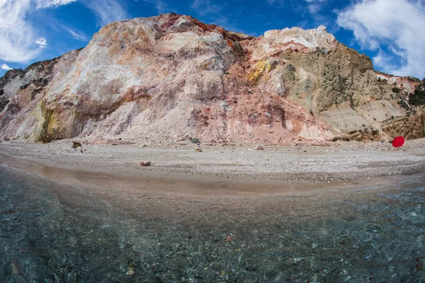 Pintoresca playa de firiplaka — Foto de Stock