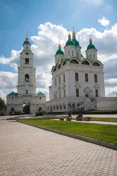 Astrahan Kremlin'in dramatik görünüm — Stok fotoğraf