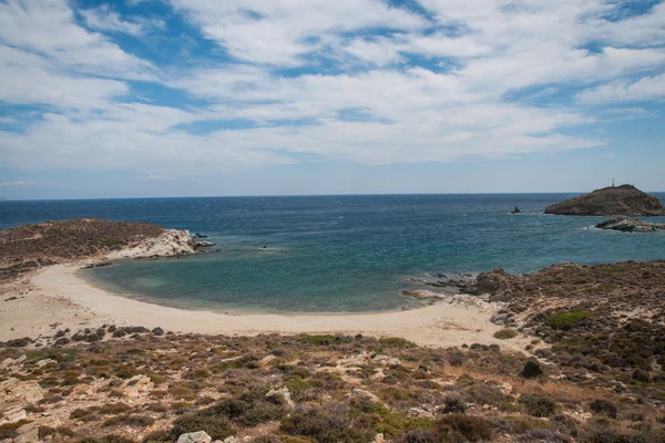 Beautiful seashore of Euboea island, — Stock Photo, Image