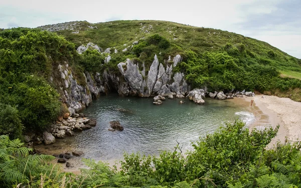 如诗如画的 Gulpiuri 海滩 — 图库照片