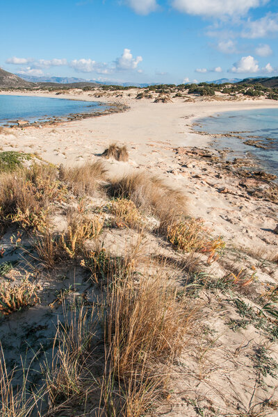 Узкая коса к полуострову
