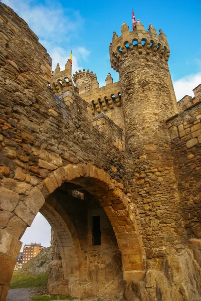 Castelo de Ponferada — Fotografia de Stock