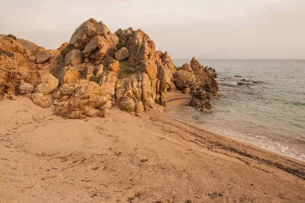 Paisagem pitoresca da ilha de Mikonos — Fotografia de Stock