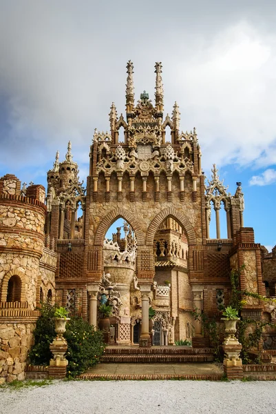 Château de pierre insolite en Andalousie — Photo