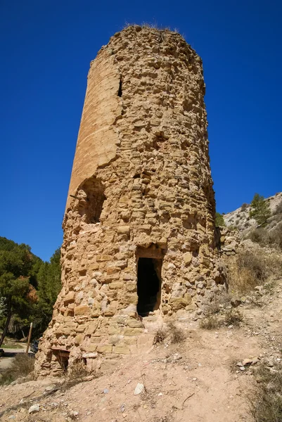 Ruins of the castle at Farfania — Stock Photo, Image