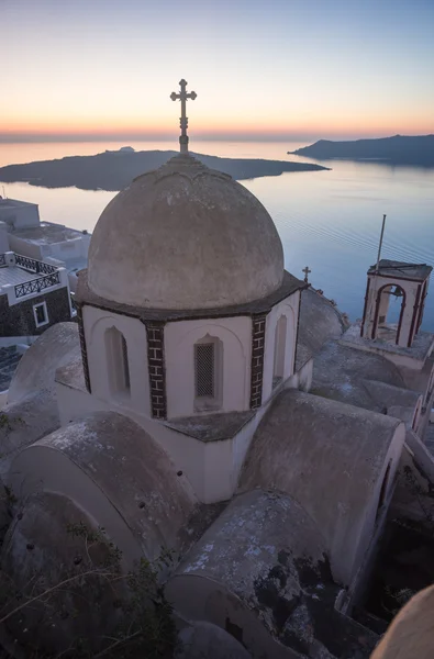 Pohled na Santorini Caldera — Stock fotografie