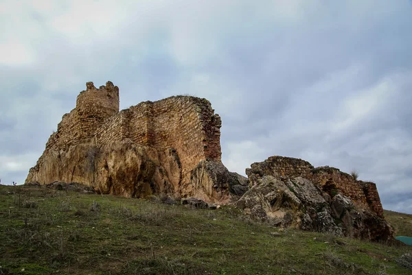 A El Berueco-kastély romjai — Stock Fotó