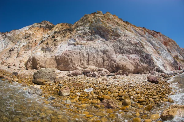 Schilderachtig firiplaka strand — Stockfoto