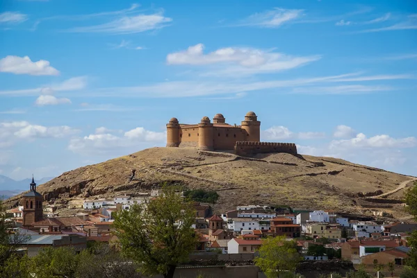 Eski ortaçağ kalesi Lacalaora — Stok fotoğraf