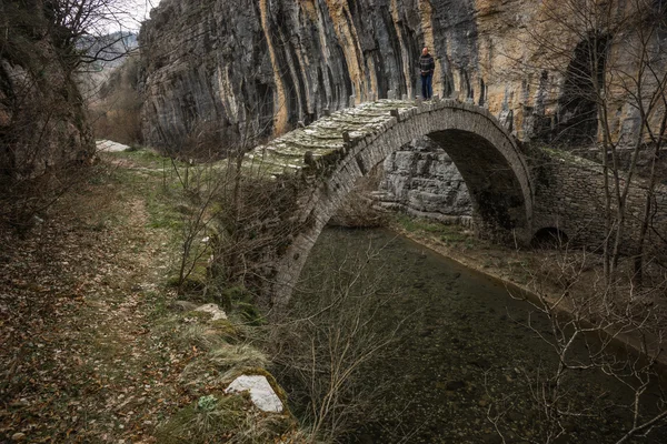 Ολύμπιον πέτρινο γεφύρι — Φωτογραφία Αρχείου
