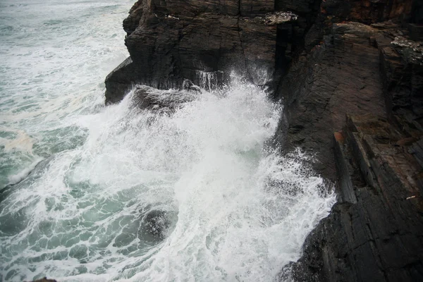 Pittoreska som Catedrais beach — Stockfoto