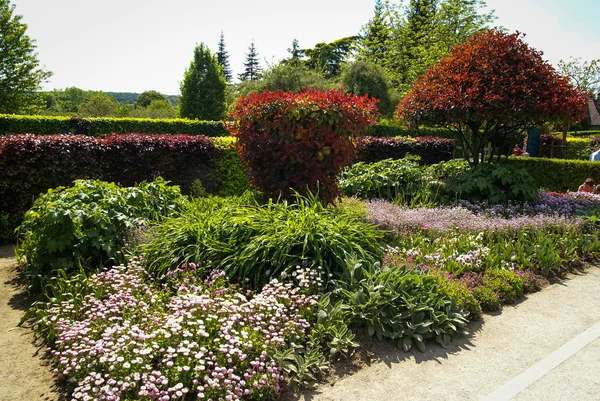 Jardines de primavera de Giverny — Foto de Stock