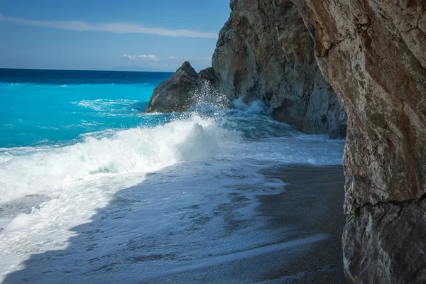 Pintoresca playa de milos — Foto de Stock