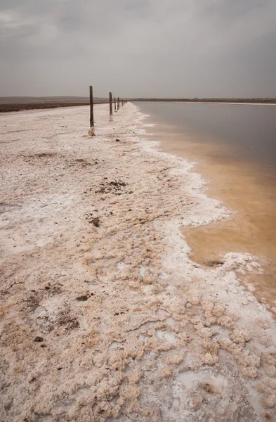 Russian Lake Baskunchak — Stock Photo, Image