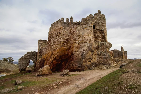 Ruinerna av slottet på El Berueco — Stockfoto