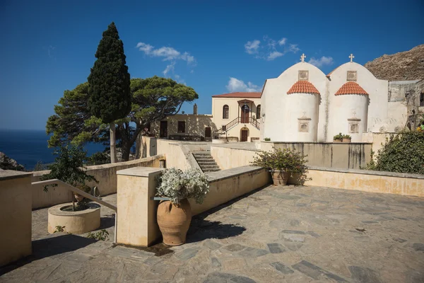 Preveli monastery in Crete — Stock Photo, Image