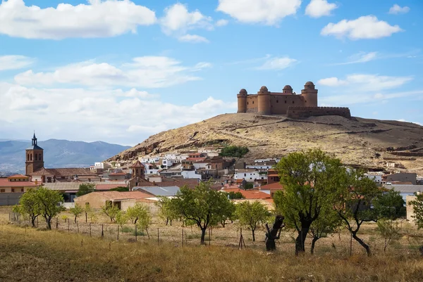 Eski ortaçağ kalesi Lacalaora — Stok fotoğraf