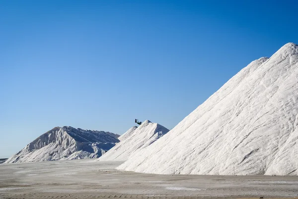 Mountains of salt — Stock Photo, Image