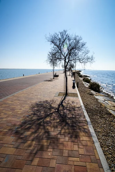 Pier in San Pedro del Pinatar — Stockfoto