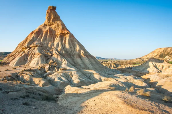 Bardenas reais em navarra — Fotografia de Stock