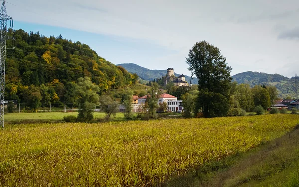 Old medieval castle in Orava — Stock Photo, Image