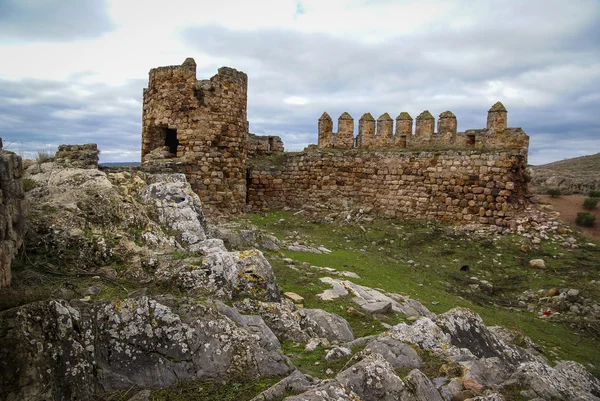 Руїни замку в Ель Berueco — стокове фото