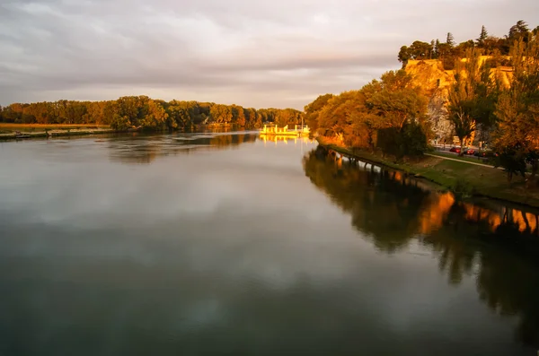 Avignon bij zonsondergang — Stockfoto