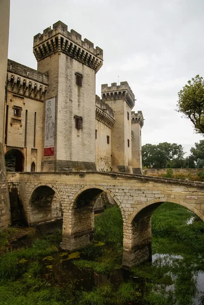 Oude middeleeuwse kasteel in Tarascon — Stockfoto