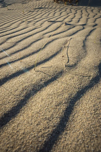 Simos 해변에 모래 — 스톡 사진