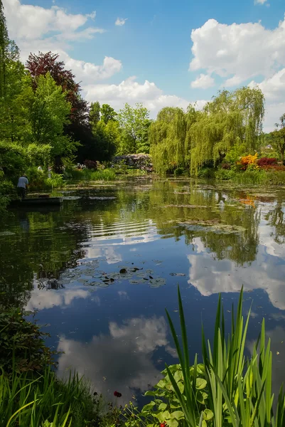 Jardines de primavera de Giverny — Foto de Stock