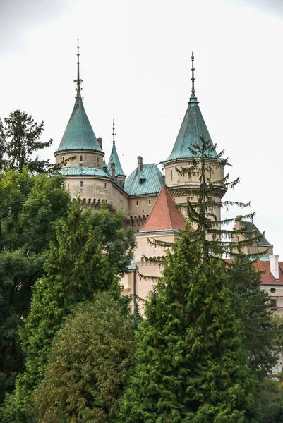 Původní středověký hrad v Bojnicích — Stock fotografie