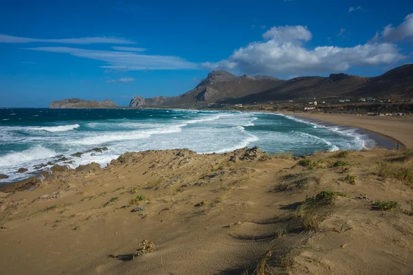 Picturesque Falasarna beach — Stock Photo, Image