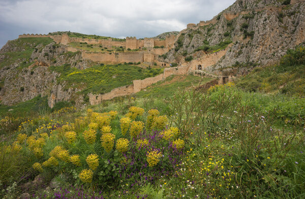 Ancient fortress on a hill