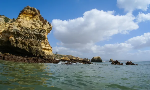 Malowniczej plaży w Lagos — Zdjęcie stockowe