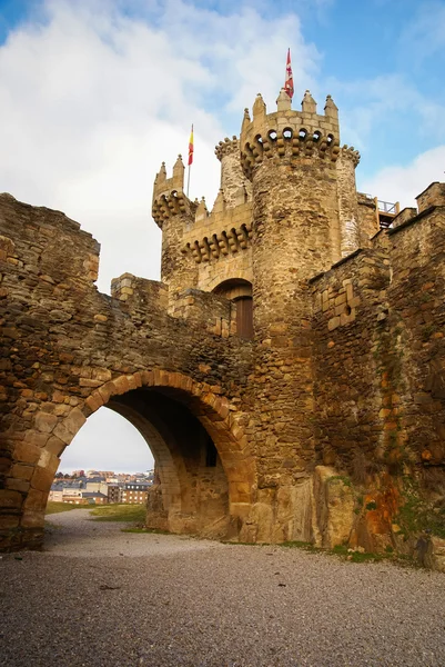 Kasteel van Ponferada — Stockfoto