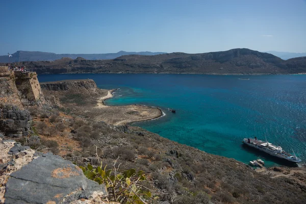 Balos bay in Grambusa eiland — Stockfoto
