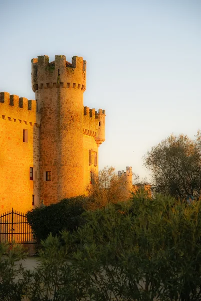 Castello di Aguijuelas a Caceres — Foto Stock