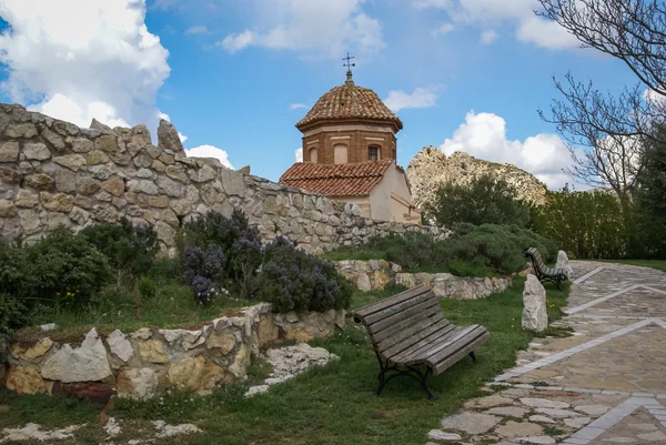 A Molinos régi cathilic-templom — Stock Fotó