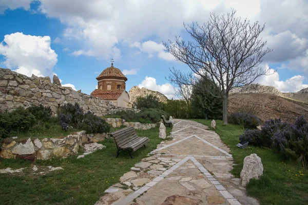 Gamla cathilic kyrka i Molinos — Stockfoto