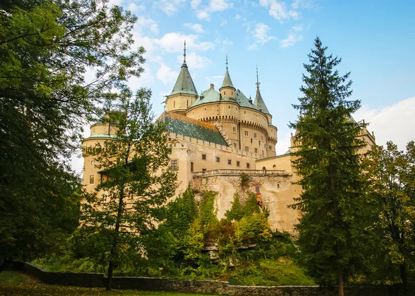 Původní středověký hrad v Bojnicích — Stock fotografie