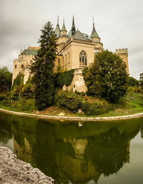 Původní středověký hrad v Bojnicích — Stock fotografie