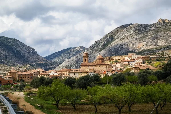 Cityscape Molinos, Teruel — Stok fotoğraf