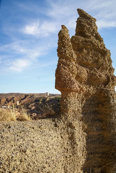 Ruínas de Daroca - cidade medieval — Fotografia de Stock